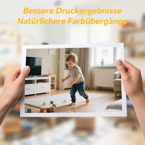 Nestink 937xl 【Mit Chip-Upgrade】 937e Druckerpatronen (1 Schwarz + 3 Farben) Ersatz für hp 937 XL Multipack Kompatibel mit HP Officejet pro 9730e 9720e 9122e 9125e 9110b 9135e 9130b 9132e 9120e 9117b