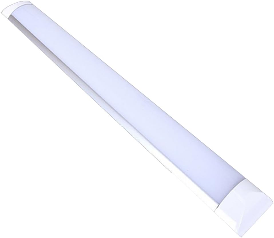 Brillihood 5FT 45W Led Batten Light Linear Ceiling Tube Light Surface Mounted Fitting for Kitchen, bathroom, garage Cool White 6000K Lighting