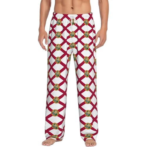 Pantalon de pyjama en flanelle homme motif Floride