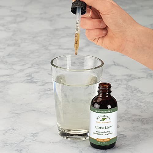 Native Remedies Circu-Live - All Natural Herbal Supplement Promotes Blood Flow And Healthy Circulation, 2 Fl Oz. #TOP2