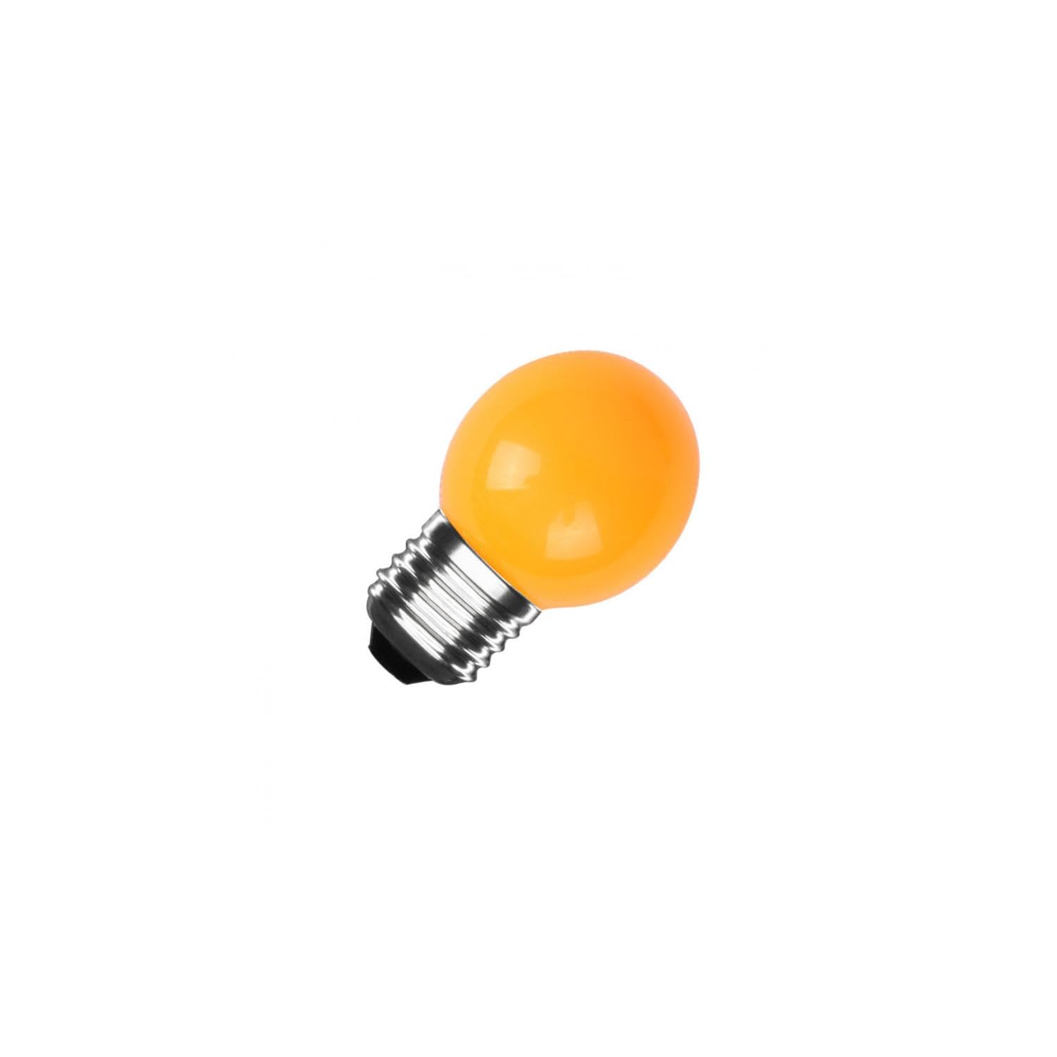 4er Pack LED-Glühbirnen E27 3W 300 Lm G45 Orange Orange