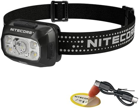 Nitecore NU30 500 Lumen LED Rechargeable Headlamp with White and ...
