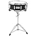 Mendini 14 x 5.5 inches Snare Drum Set, Marching School Band Student Beginner Practice Snare Drum With Gig Bag, Sticks, Stand and Practice Pad Kit (Black)