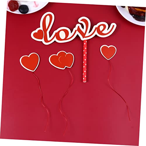 Gadpiparty Decoração De Casamento Decoração De Coração Cupcake Toppers 18 Pçs Bolo De Dia Namorados