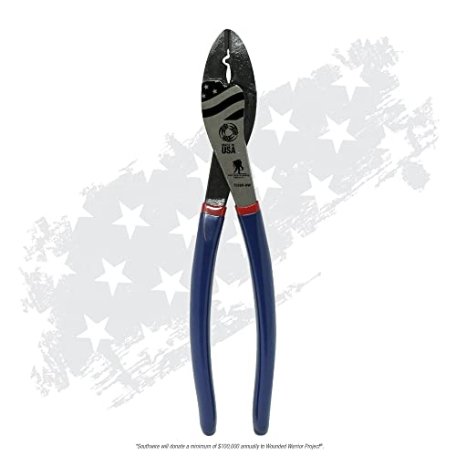 Southwire Made In America Terminal Crimper And Wire Cutter, 9' Terminal Crimper/Cutter (TCC9D-US)