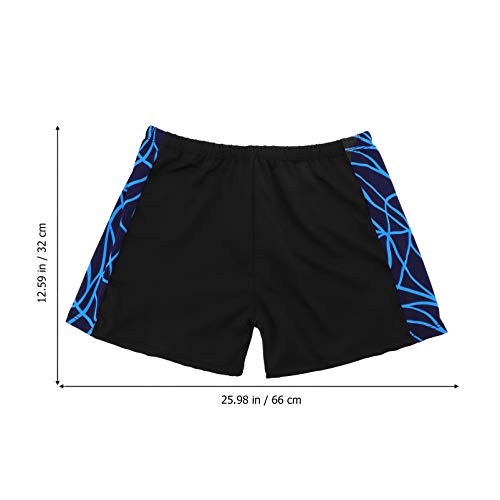 VALICLUD Calção de Banho Masculino de Poliéster de Secagem Rápida Calção de Banho para Menino Piscin