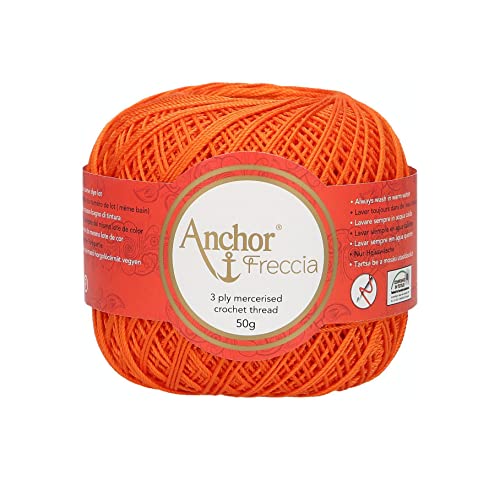 Anchor Freccia, Thickness: 6, Packaging: 50G, Running Length: 175M 330 Crochet Threads, Strength 6