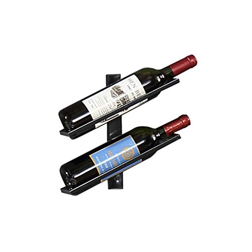 Soporte de pared para botellas de vino tinto que transforma su salón y cocina