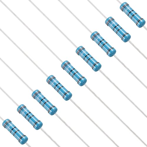 PATIKIL 3.9K Ohm Resistor 50Pcs 2W Metal Film Fixed Resistor Kit 1%