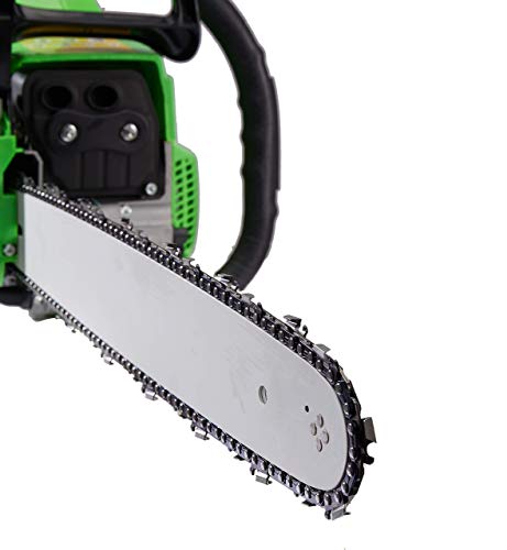 Abizoe Benzin-Kettensäge,Qualitätsschwert und –kette,Motorkettensäge zum Sägen von Holz in Garten und Forst, 52 cm… – Bild 7