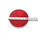 MFC PRO 2Pcs 4.2 Inch Round Warning Reflectors for Car Truck Bike Boat Dock Trailer Van Lorry Bus Caravan (Red, 108MM /Adhesive)