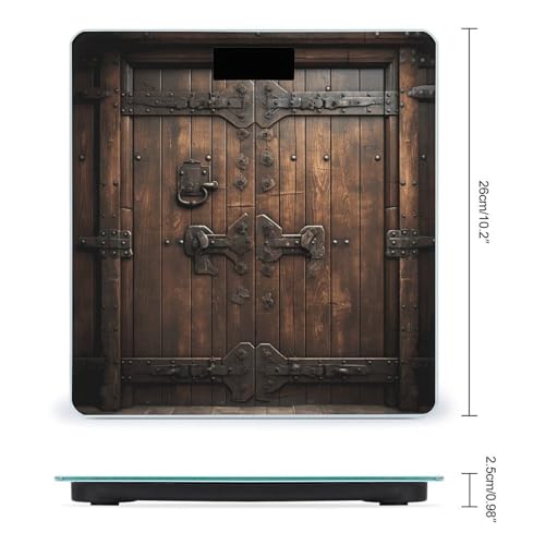 Báscula digital corporal de vidrio templado RLDOBOFE miniatura 2