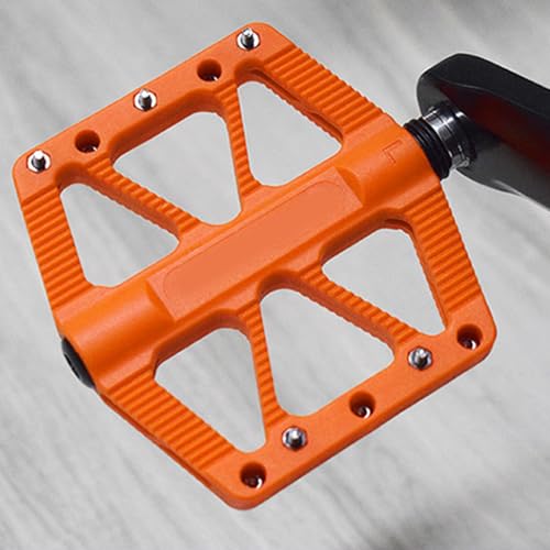 Pédales de vélo de route plateforme antidérapante nylon légère durable - 4