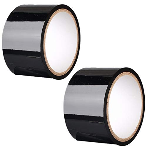 33 ruban adhésif/Rolls.2 pieds de rouleaux Statiques Ruban Rubans Adsorption électrostatique (Noir) Cover