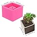 Shefii Cube - Molde de silicona para hormigón, maceta de cemento, para...