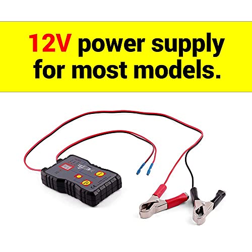 12V Fuel Injector Tester Professional Ignition Fuel Injector Pulse Tester 4 Pluse Modes Powerful Fuel System Scan Tool Test Stuck/Leaking/Burnt-Out Problem #TOP7
