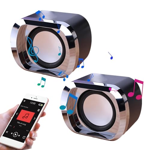 Altoparlanti per PC alimentati tramite USB, altoparlante stereo alimentato tramite USB, altoparlante multimediale portatile | Altoparlante USB con versatilità multimediale e qualità del suono chiara