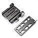 JTZ DP30 Universal Quick Release QR Baseplate 15mm Rod Rig for Follow Focus Matte Box Canon 5D Mark III A7 II GH4/5/5S FS5 FS7 Blackmagic URSA Mini BMPCC 4K,Compatible with VCT-U14,Arri Rosette Mount