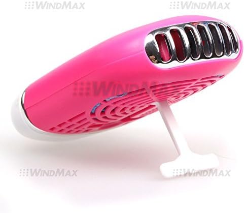 WindMax US Seller Rose USB Mini Fan Air Conditioning Blower for Eyelash Extension Glue Quick Dry
