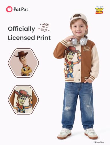 Image of Disney Marvel Bomber Jacket Spider Man Toy Story Cars Varsity Cardigan2-13Y