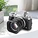 Haoge LH-X53 Bayonet Square Metal Lens Hood for Fujifilm Fuji Fujinon XF 35mm F1.4 R / XF35mmF1.4 R, XF 18mm F2 R / XF18mmF2 R, XF 60mm F2.4 R Macro / XF60mmF2.4 R Macro Lens