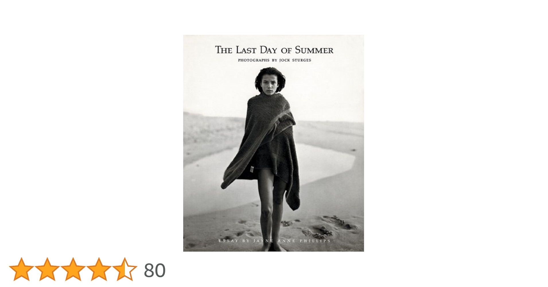 写真集 The Last Day Of Summer Jock Sturges The Last Day of Summer Photographs by Jock Sturges by
