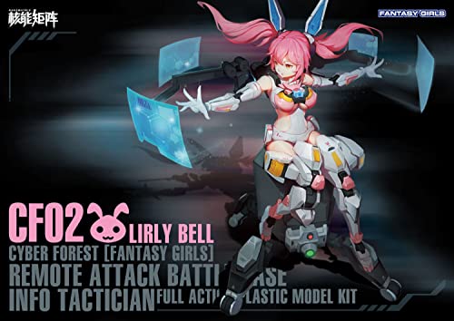 Doyusha Nuke Matrix Cyber Forest Fantasy Girls color plastic 1/12 miniatura 7
