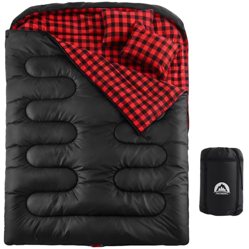 Swtmerry Double Sleeping Bag for Adults...