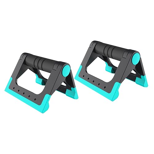 OSOLADY 1 Pair Bars Indoor Exercise Bracket Durable Fitness Equipment for Men and Women Comfortable Grip Non Slip Base for Stability and Longevity
