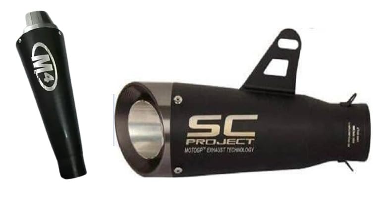 RA ACCESSORIES Alleykat Universal For Bike Universal For Bike Full Exhaust System (Mild Steel, Stainless Steel)-image-32