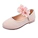 Ghemdilmn Kinder Mädchen Prinzessin Schuhe Kristall Glitzer Schuhe Ballerinas Leder Hochzeitschuhe Kinder Tanzschuhe Fasching KarnevalTanzball Party Flache Schuhe