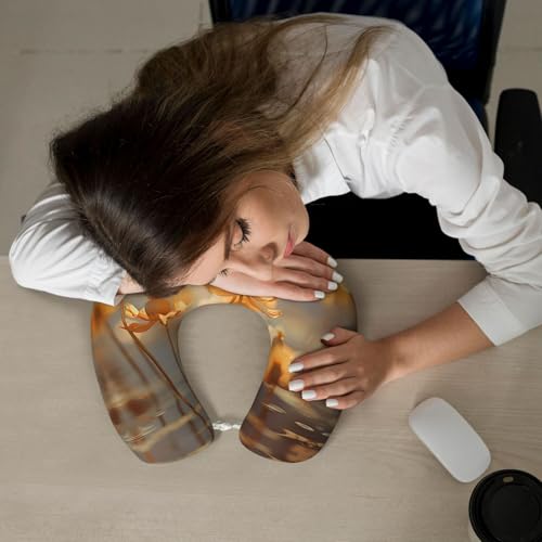 Almohada de espuma viscoelástica tamaño único tipo U miniatura 7