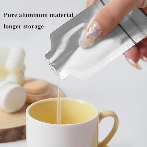 Bolsas de muestra de champú termosellables pack de 100 unidades rellenables antifugas con punta 4