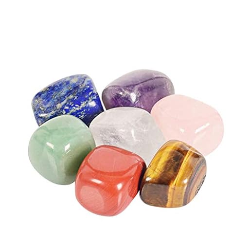 SUPVOX Conjunto De Cristales De Sanación Chakra 7 Piedras Preciosas Para Meditación Terapia Y Alivio De Ansiedad Tamaño 0.59In X 0.59In X 0.39In | Ya disponible en tu tienda friki favorita! En mundofriki.es!