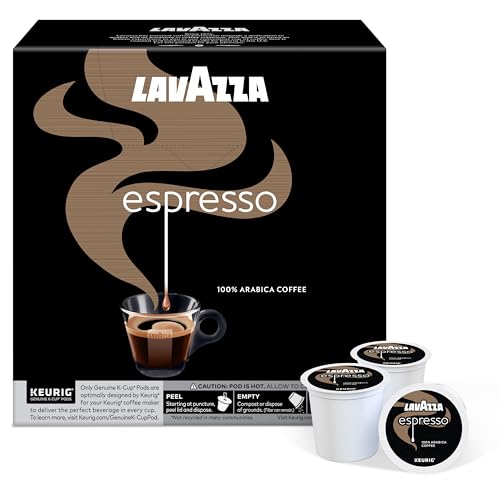 Image of Lavazza Espresso Keurig K-Cup Pods, Medium Roast, 100% Arabica (32 Pods)