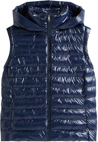 Chaleco mujer Tommy Hilfiger padded slim con capucha chaqueta sin mangas acolchada 5