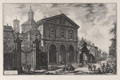Graffiti Art Mural Rome Piranesi pour un salon moderne chic