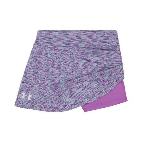 Image of Under Armour Girl's 2-piece Short Sleeve Tee and Skort Set, Lightweight and Comfortable