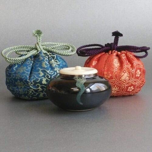 【茶道具セット】 茶入 茄子 ＋ 内海 *長緒*常緒*唐物*文琳*文茄*丸壺 Amazon.co.jp: 【茶道具セット】 茶入 茄子 ＋ 内海 *長緒*常緒