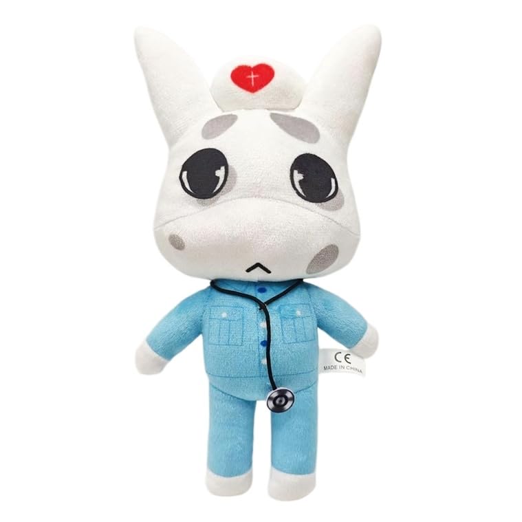 WeHDL Animal Hospital Plush 10 Head Nurse Plushies Toy for Fans Gift Cute Stuffed Animal Doll for Kids Adults Birthday Christmas Choice for Boys Girls