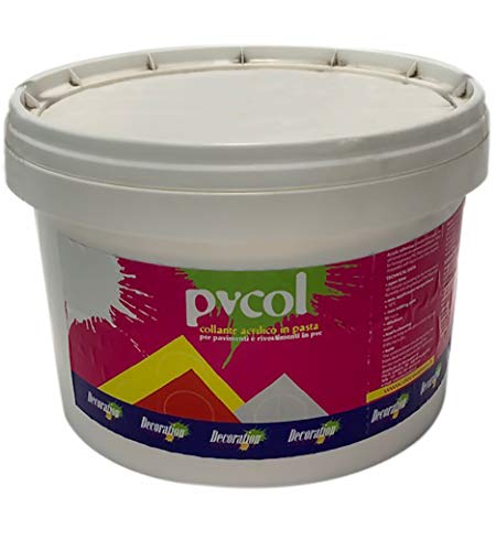  Colla per pavimenti Vinilici e rivestimenti PVC - CF 5kg - Specifica per pavimenti Cushion!