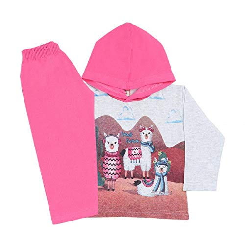 Kit com 5 conjuntos de moletom infantil, forrado por dentro, ideal para proteger as crianças no inve