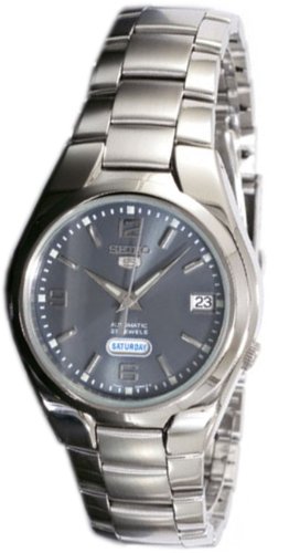 Image of Seiko 5 Automatic Grey Dial Men's Watch SNK621, Gray