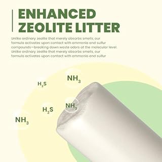 Enhanced Cat Litter Pellets 7 lbs, Generic Litter Refills Exclusively for Shifting Litter Box Systems, Dehydrating Pellets, Zeolite, Long-Lasting Odor Control Non-climping