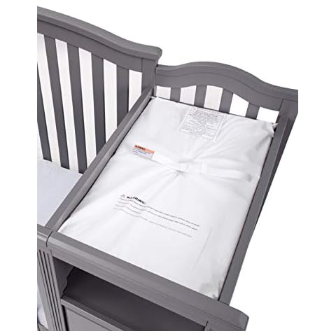 AFG Baby Furniture Kali Changing Pad, White Cover