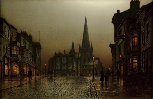 Impression Tableaux Graffiti Art Mural Wakefield de Louis Grimshaw Toile Premium
