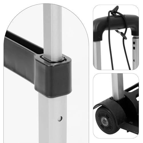 Carrito plegable portátil para carga y equipaje miniatura 5