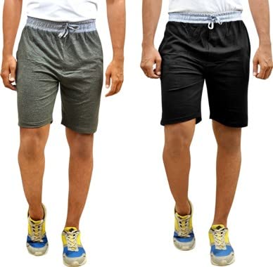 Image of Men Cotton Shorts Combo (2XL, Combo 2)