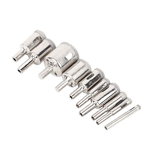 Set de sierras corona recubiertas para mármol y vidrio miniatura 2