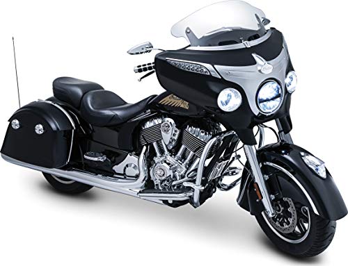 Accesorio Kuryakyn 5670 para motos, embellecedor de alforjas cromo miniatura 5